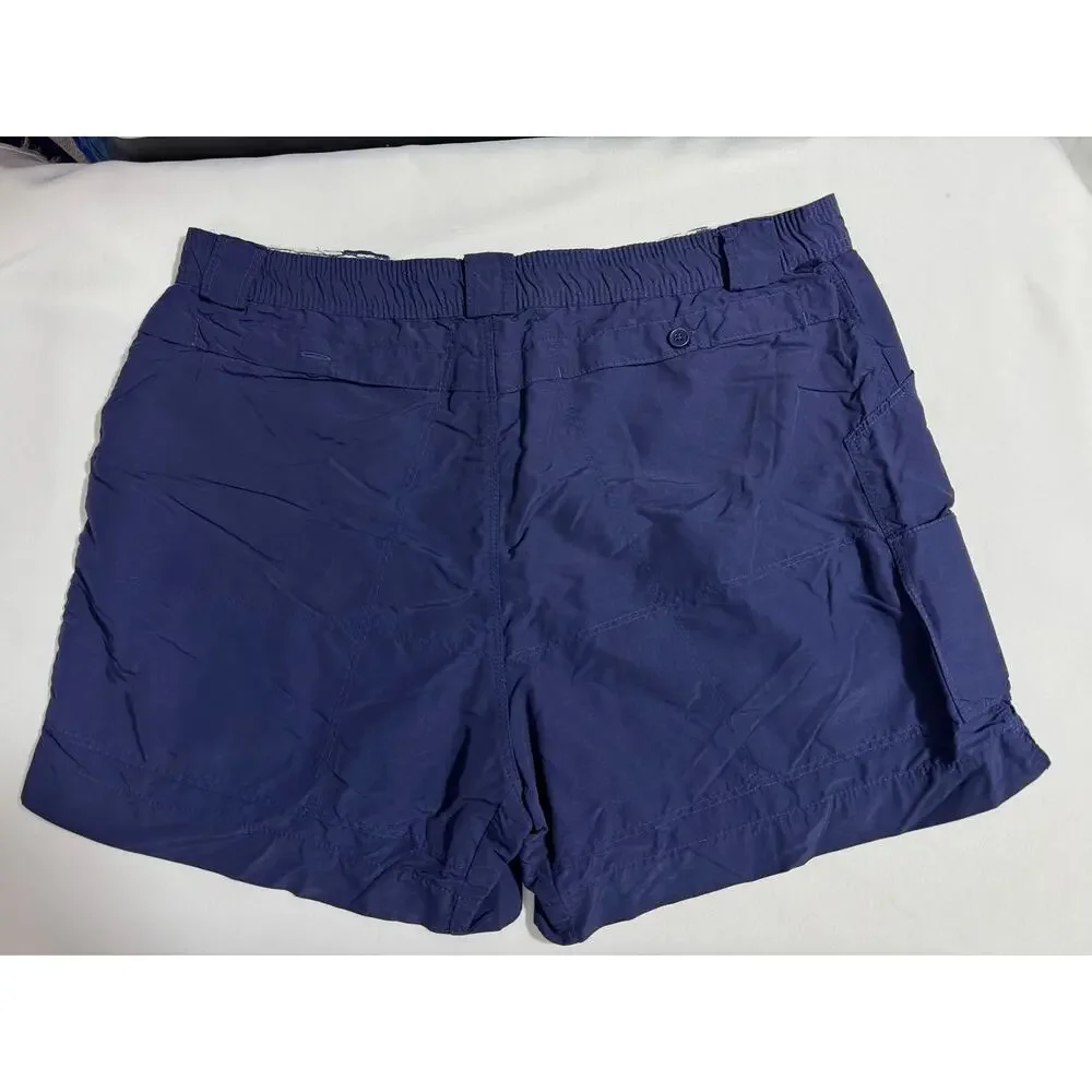 Vintage Aftco Blue Fishing Cargo Shorts - Men's Size 42